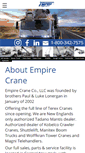Mobile Screenshot of empirecrane.com